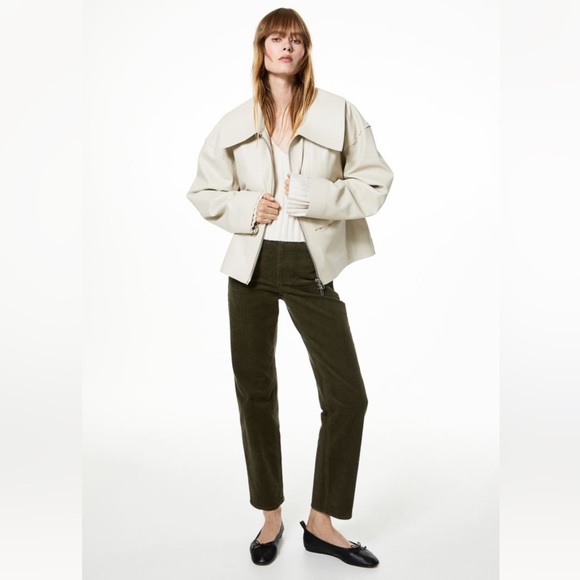 Green Moss Corduroy Pants - Picture 1 of 3